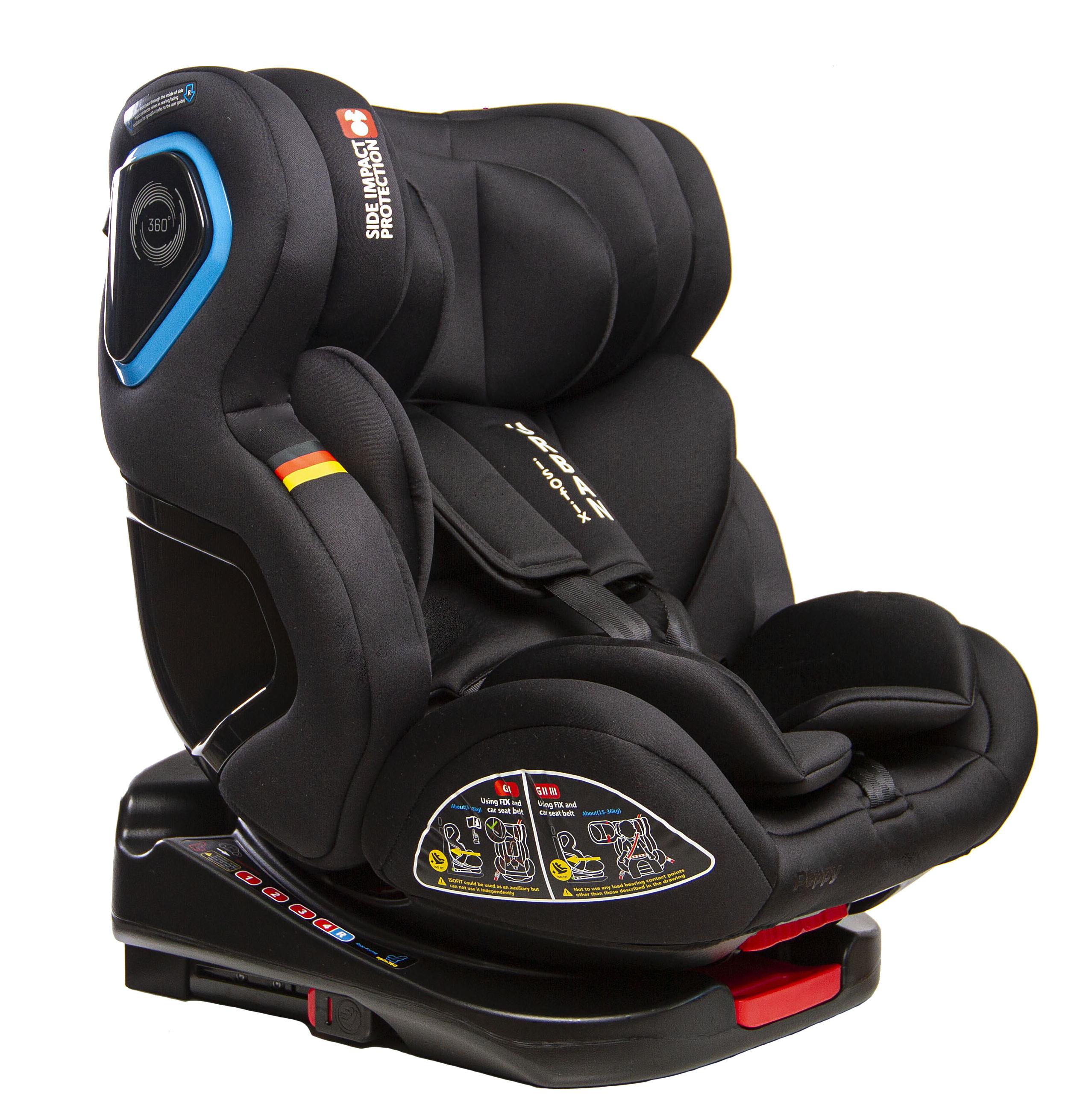 Автокресло Peppy Urban Isofix (black) черный Автокресло Peppy Urban Isofix (black) черный