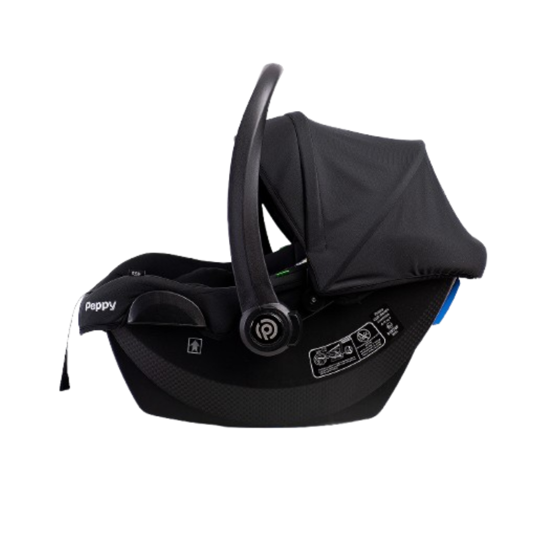 Автолюлька Peppy RIse (carbon) 40-87 см (black) Автолюлька Peppy RIse (carbon) 40-87 см (black)