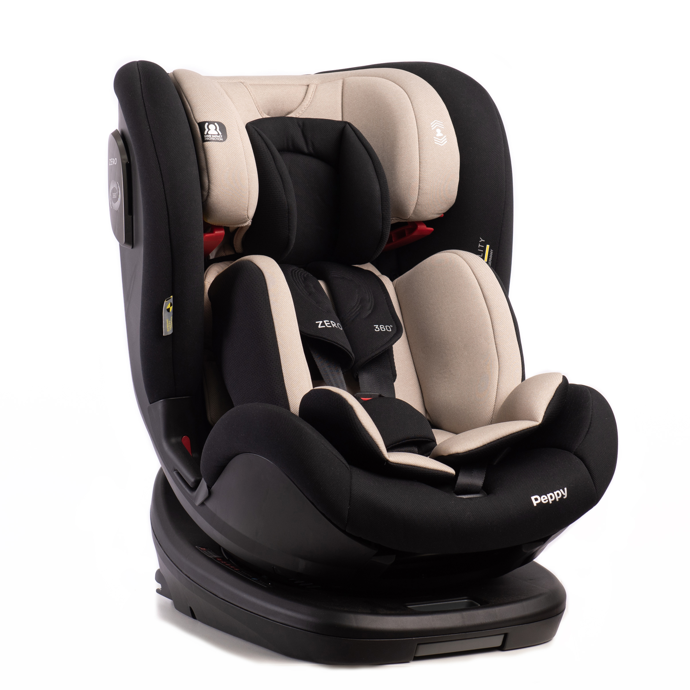 Автокресло Peppy Zero Isofix (beige) бежевый Автокресло Peppy Zero Isofix (beige) бежевый
