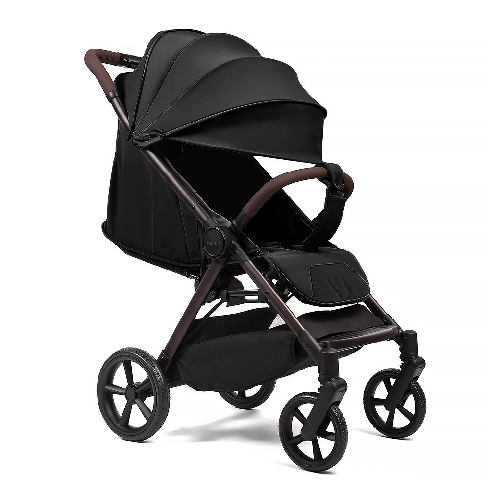 Коляска прогулочная Peppy Vigo (Black) черный Коляска прогулочная Peppy Vigo (Black) черный