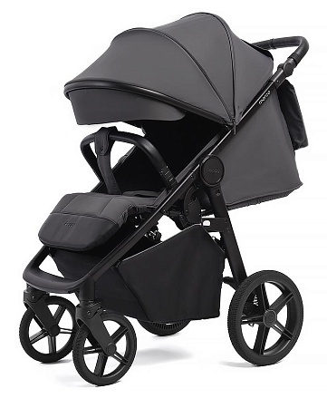 Прогулочная коляска Peppy Marco (dark grey) серый