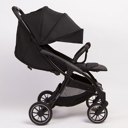 Коляска прогулочная Peppy Latina (black cosmos) черная Коляска прогулочная Peppy Latina (black cosmos) черная