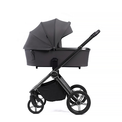Коляска детская Peppy Monaco 2 в 1 GP Antrazit (графитовый), рама графит, шлифованный алюминий Коляска детская Peppy Monaco 2 в 1 GP Antrazit (графитовый), рама графит, шлифованный алюминий