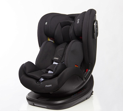 Автокресло Peppy Zero Isofix 0-36 с рождения до 12 лет (black) Автокресло Peppy Zero Isofix 0-36 с рождения до 12 лет (black)