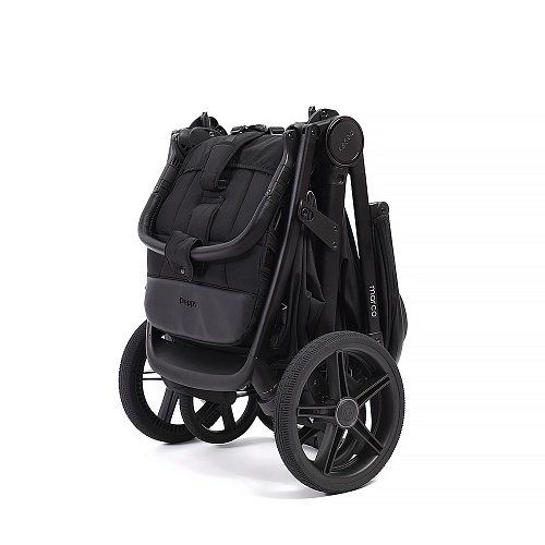 Прогулочная коляска Peppy Marco (black) черный Прогулочная коляска Peppy Marco (black) черный