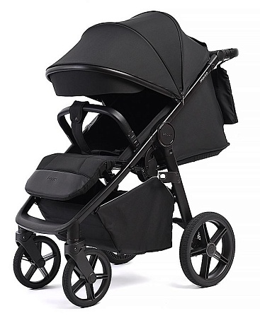 Прогулочная коляска Peppy Marco (black) черный