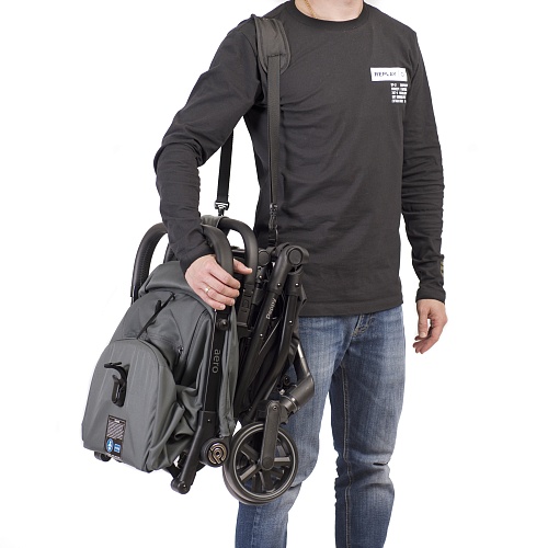 Прогулочная коляска Peppy Aero (Antrazit) серый Прогулочная коляска Peppy Aero (Antrazit) серый