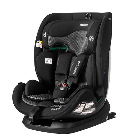 Welldon Encore pro 9-36 i-Size 76-150 см (Ebony) черный