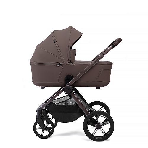 Коляска детская Peppy Monaco thermo 2 в 1 Mocca (кофе), рама серо-коричневая Коляска детская Peppy Monaco thermo 2 в 1 Mocca (кофе), рама серо-коричневая