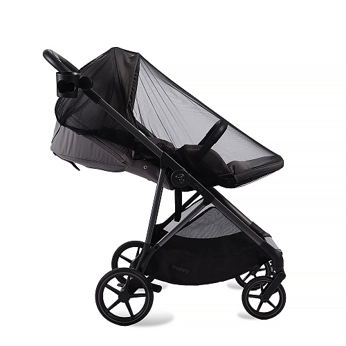 Прогулочная коляска Peppy Amici (Grey) серый, рама серая Прогулочная коляска Peppy Amici (Grey) серый, рама серая