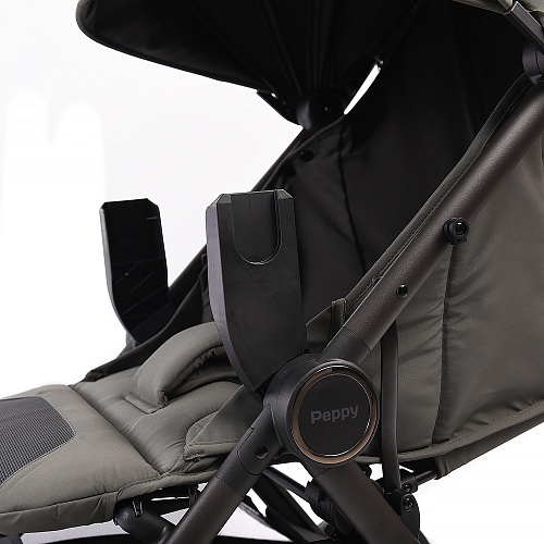 Коляска прогулочная Peppy Vigo (Black) черный Коляска прогулочная Peppy Vigo (Black) черный