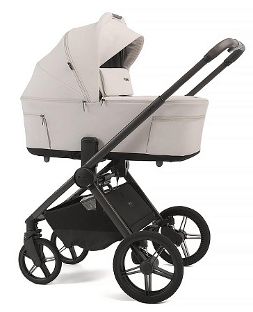 Коляска детская Peppy Soho 2 в 1 Taupe (бежевый), рама серо-бежевый