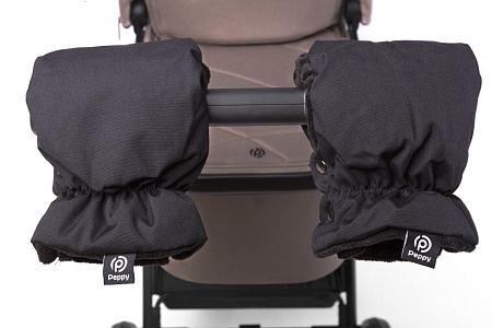 Муфты для рук зимние (текстиль, флис)