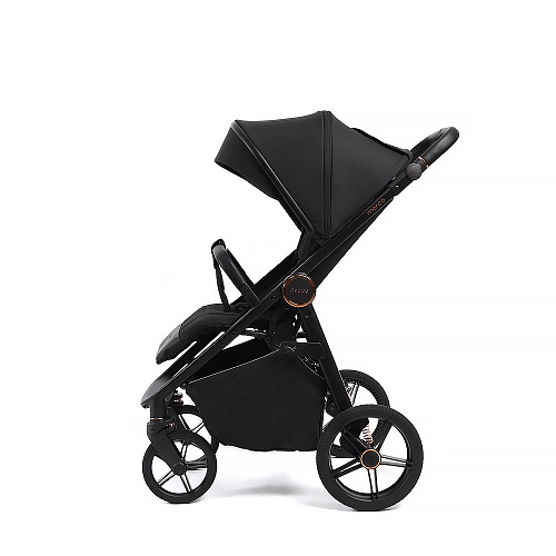 Прогулочная коляска Peppy Marco (Rose black) черный/золотой Прогулочная коляска Peppy Marco (Rose black) черный/золотой