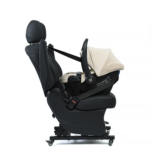 Автолюлька Peppy RIse (carbon) 40-87 см (молочный) Автолюлька Peppy RIse (carbon) 40-87 см (молочный)