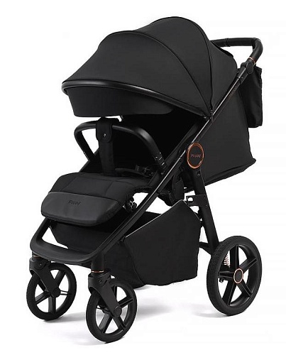 Прогулочная коляска Peppy Marco (Rose black) черный/золотой Прогулочная коляска Peppy Marco (Rose black) черный/золотой