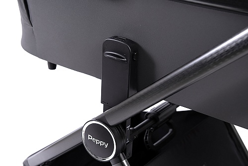 Коляска детская Peppy Monaco 2 в 1 GP Antrazit (графитовый), рама графит, шлифованный алюминий Коляска детская Peppy Monaco 2 в 1 GP Antrazit (графитовый), рама графит, шлифованный алюминий