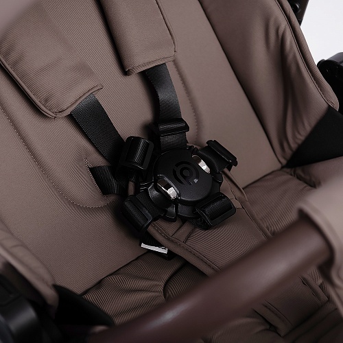 Коляска детская Peppy Monaco thermo 2 в 1 Mocca (кофе), рама серо-коричневая Коляска детская Peppy Monaco thermo 2 в 1 Mocca (кофе), рама серо-коричневая