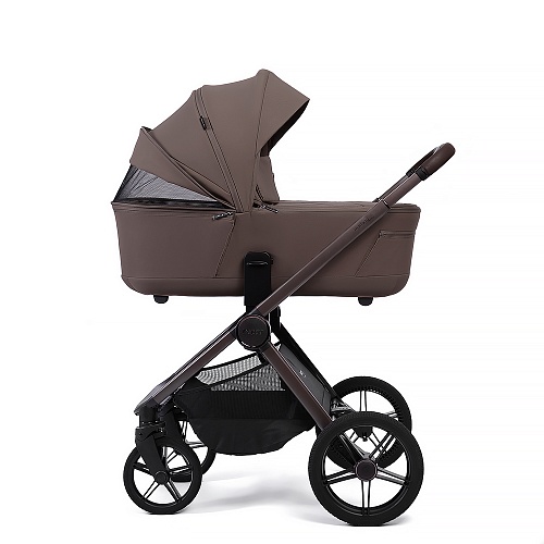 Коляска детская Peppy Monaco thermo 2 в 1 Mocca (кофе), рама серо-коричневая Коляска детская Peppy Monaco thermo 2 в 1 Mocca (кофе), рама серо-коричневая