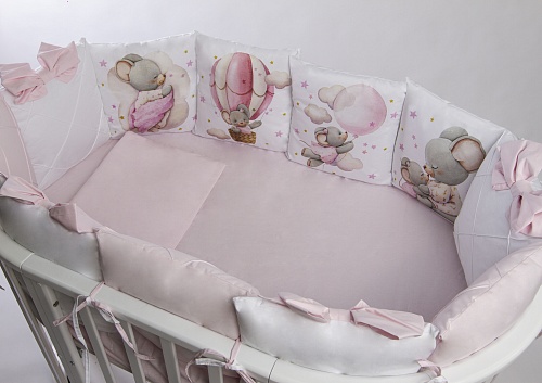 Комплект Премиум ПАННО "Малыш мышонок" (розовый) Комплект Премиум ПАННО "Малыш мышонок" (розовый)