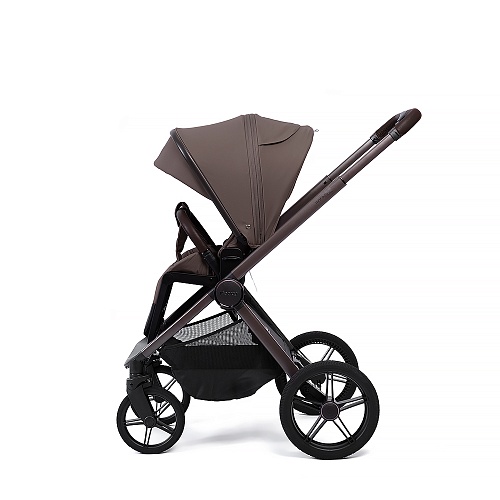 Коляска детская Peppy Monaco thermo 2 в 1 Mocca (кофе), рама серо-коричневая Коляска детская Peppy Monaco thermo 2 в 1 Mocca (кофе), рама серо-коричневая