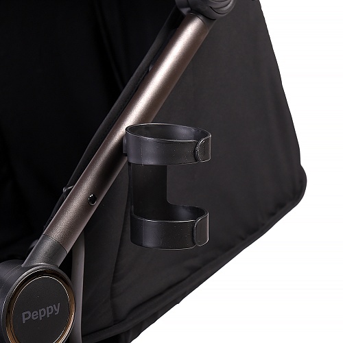 Коляска прогулочная Peppy Vigo (Black) черный Коляска прогулочная Peppy Vigo (Black) черный