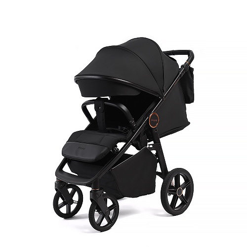 Прогулочная коляска Peppy Marco (Rose black) черный/золотой Прогулочная коляска Peppy Marco (Rose black) черный/золотой
