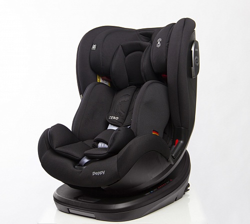 Автокресло Peppy Zero Isofix 0-36 с рождения до 12 лет (black) Автокресло Peppy Zero Isofix 0-36 с рождения до 12 лет (black)