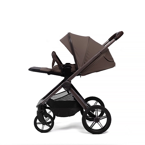 Коляска детская Peppy Monaco thermo 2 в 1 Mocca (кофе), рама серо-коричневая Коляска детская Peppy Monaco thermo 2 в 1 Mocca (кофе), рама серо-коричневая