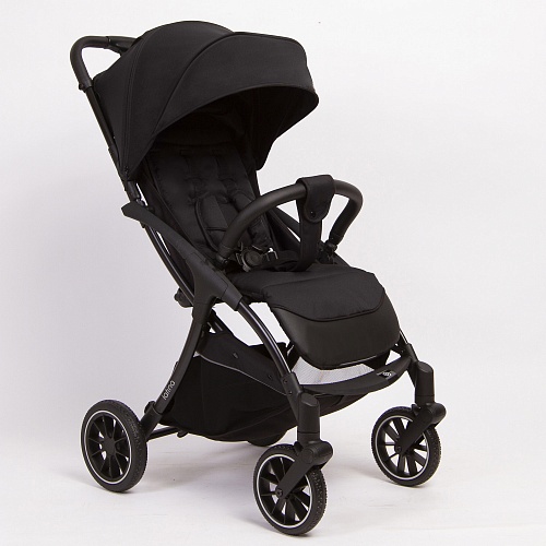 Коляска прогулочная Peppy Latina (black cosmos) черная Коляска прогулочная Peppy Latina (black cosmos) черная