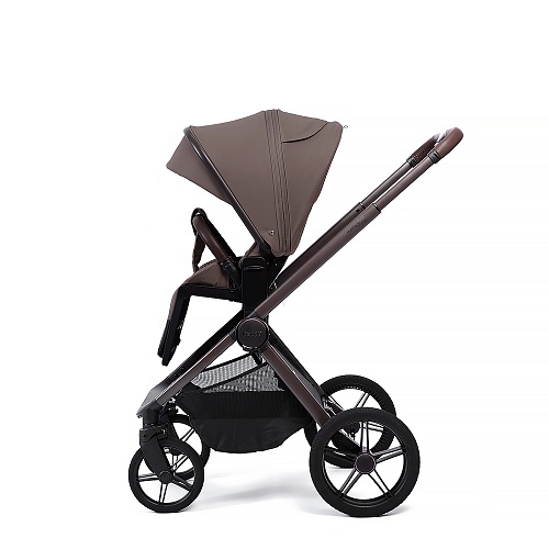 Коляска детская Peppy Monaco thermo 2 в 1 Mocca (кофе), рама серо-коричневая Коляска детская Peppy Monaco thermo 2 в 1 Mocca (кофе), рама серо-коричневая