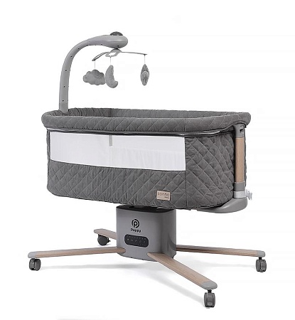 Колыбель электрическая Peppy Sonno 2.0 (Grey) серый