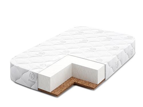 Матрас Premium Sleep 58 овал 120х60 чехол жаккард Aloe Vera,холлоф.,кокос с 1 стор.,выс.12см Матрас Premium Sleep 58 овал 120х60 чехол жаккард Aloe Vera,холлоф.,кокос с 1 стор.,выс.12см