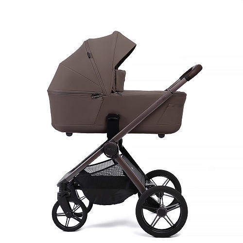 Коляска детская Peppy Monaco thermo 2 в 1 Mocca (кофе), рама серо-коричневая Коляска детская Peppy Monaco thermo 2 в 1 Mocca (кофе), рама серо-коричневая