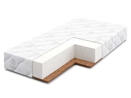 Матрас Premium Sleep 13 чехол трикотаж,холлоф.,кокос с 1 стор.,выс.14см