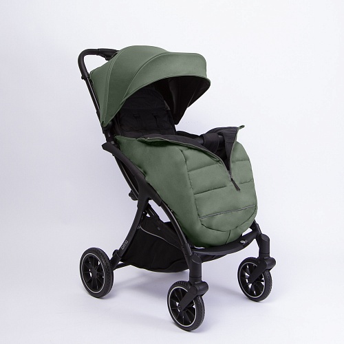 Коляска прогулочная Peppy Latina (forest green) зеленая Коляска прогулочная Peppy Latina (forest green) зеленая