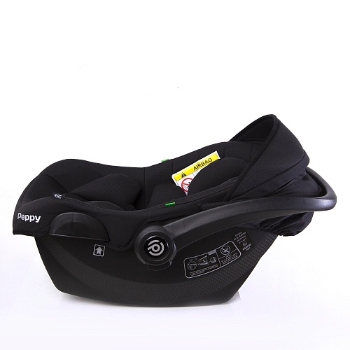 Автолюлька Peppy RIse (carbon) 40-87 см (black) Автолюлька Peppy RIse (carbon) 40-87 см (black)