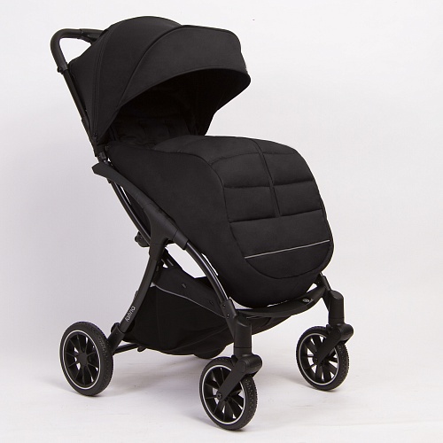 Коляска прогулочная Peppy Latina (black cosmos) черная Коляска прогулочная Peppy Latina (black cosmos) черная