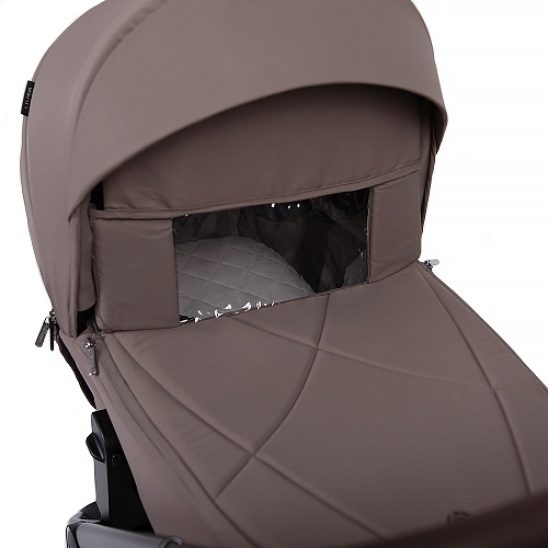 Коляска детская Peppy Monaco thermo 2 в 1 Mocca (кофе), рама серо-коричневая Коляска детская Peppy Monaco thermo 2 в 1 Mocca (кофе), рама серо-коричневая