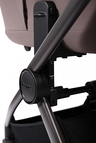 Коляска детская Peppy Monaco thermo 2 в 1 Mocca (кофе), рама серо-коричневая Коляска детская Peppy Monaco thermo 2 в 1 Mocca (кофе), рама серо-коричневая