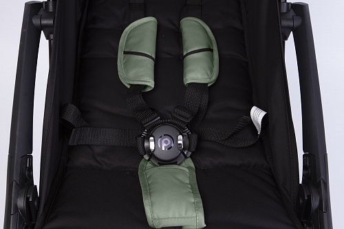 Коляска прогулочная Peppy Latina (forest green) зеленая Коляска прогулочная Peppy Latina (forest green) зеленая