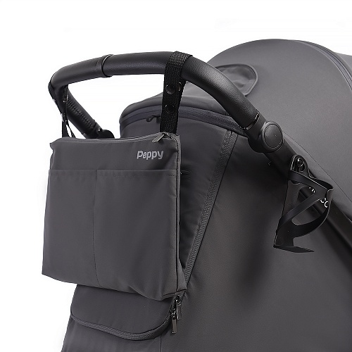 Прогулочная коляска Peppy Marco (dark grey) серый Прогулочная коляска Peppy Marco (dark grey) серый
