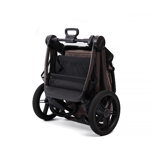 Коляска детская Peppy Monaco thermo 2 в 1 Mocca (кофе), рама серо-коричневая Коляска детская Peppy Monaco thermo 2 в 1 Mocca (кофе), рама серо-коричневая