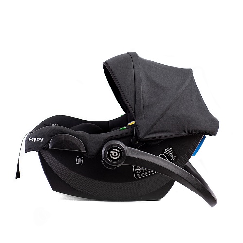 Автолюлька Peppy RIse (carbon) 40-87 см (black) Автолюлька Peppy RIse (carbon) 40-87 см (black)