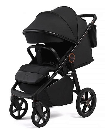 Прогулочная коляска Peppy Marco (Rose black) черный/золотой