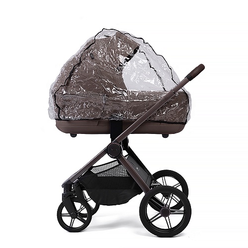 Коляска детская Peppy Monaco thermo 2 в 1 Mocca (кофе), рама серо-коричневая Коляска детская Peppy Monaco thermo 2 в 1 Mocca (кофе), рама серо-коричневая