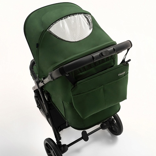 Прогулочная коляска Peppy Bruno (Deep Green) зеленый Прогулочная коляска Peppy Bruno (Deep Green) зеленый