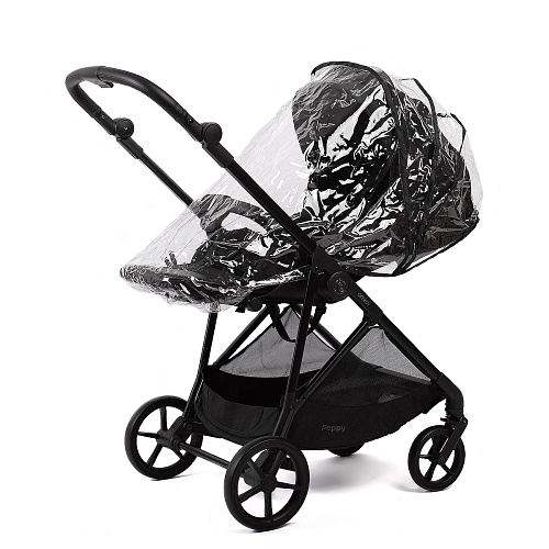 Прогулочная коляска Peppy Amici (Black) черный, рама черная Прогулочная коляска Peppy Amici (Black) черный, рама черная