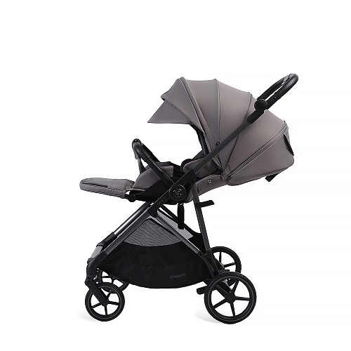 Прогулочная коляска Peppy Amici (Grey) серый, рама серая Прогулочная коляска Peppy Amici (Grey) серый, рама серая